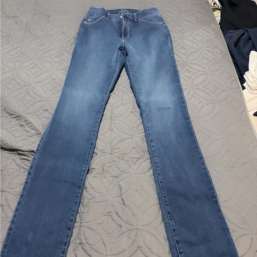 NYDJ Women's Straight Leg Jeans in Blue